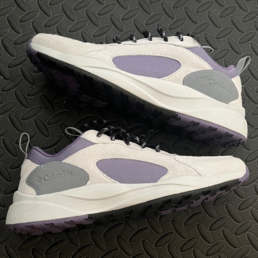 Columbia Women's Horizon Lane Waterproof Lilac and White Trail Sneaker